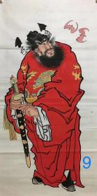 【卖家保真】新到！四尺钟馗！保真保手绘 真迹！【实物拍摄，质量上乘：终身保真，假一赔万】