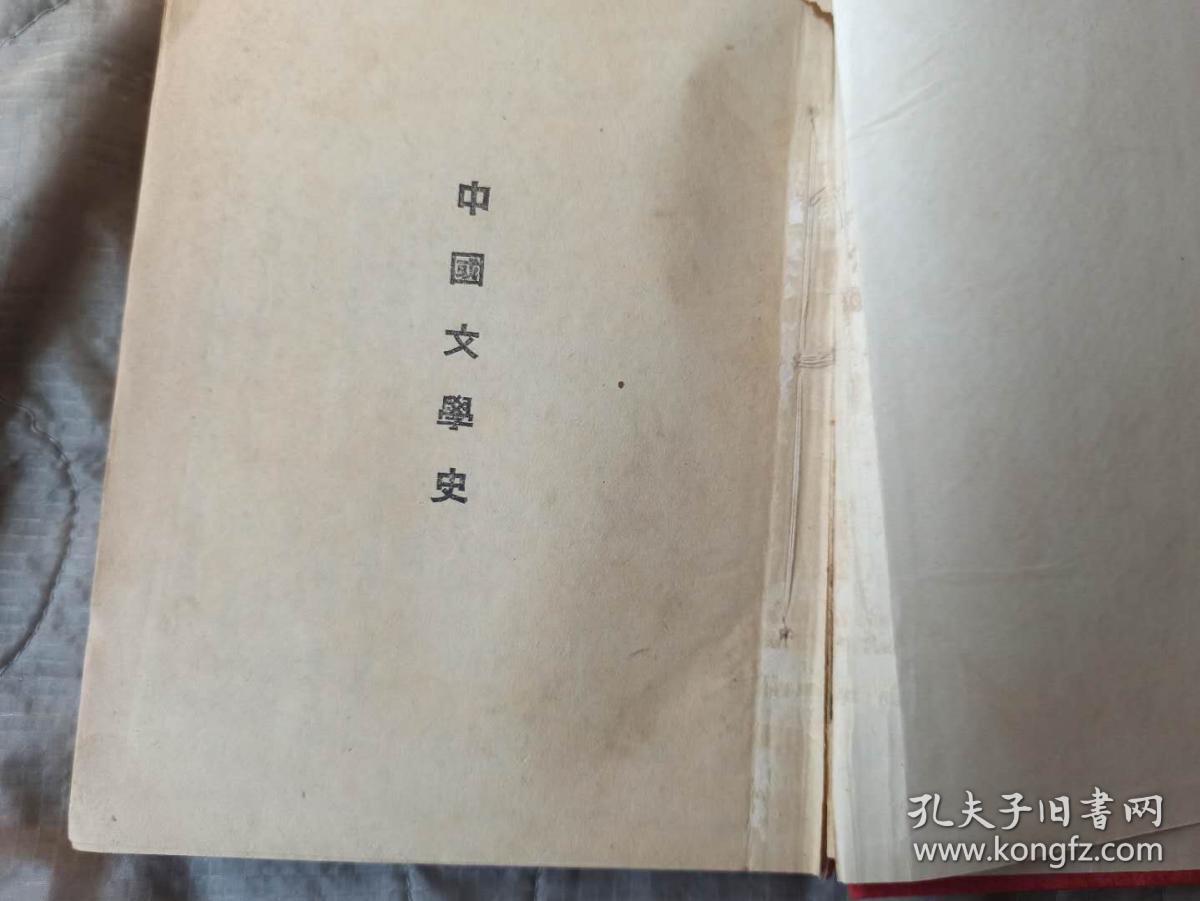 民国旧书　包老包真　品相好　中国文学史