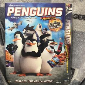 美国好莱坞经典电影大片DVD：马达加斯加的企鹅