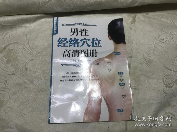 男性经络穴位高清图册