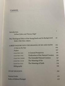 John Rawls. A Brief Inquiry into the Meaning of Sin and Faith. With "On My Religion"