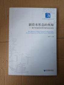 新资本形态的奥秘：基于收益成本或价值风险的视角9787509634523经济管理出版社