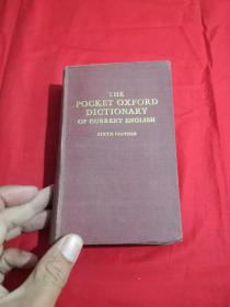 the pocket Oxford Dictionary