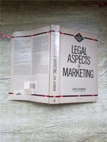 LEGAL ASPECTS OF MARKETING【扉页有笔迹】【书脊受损】【封面有污渍】