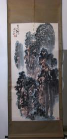 著名画家杨少全（杨峨眉） 精品山水 四尺整纸 峨眉山风光  原稿手绘真迹 永久保真