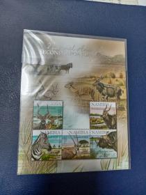 纳米比亚动物邮票，版张