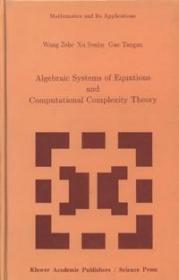 Algebraic Systems of Equations and Computational Complexity Theory