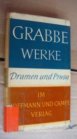 GRABBE-WERKE (Dramen und Prosa)