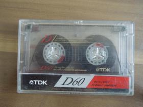 TDKD60磁带一盒【有内容，中国古典音乐】
