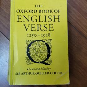 The oxford book of English verse1250-1918