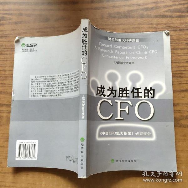 成为胜任的CFO