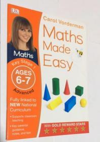 Maths Made Easy Ages 6-7 Key Stage 1 Advanced  数学轻松时代6-7关键阶段1高级  DK