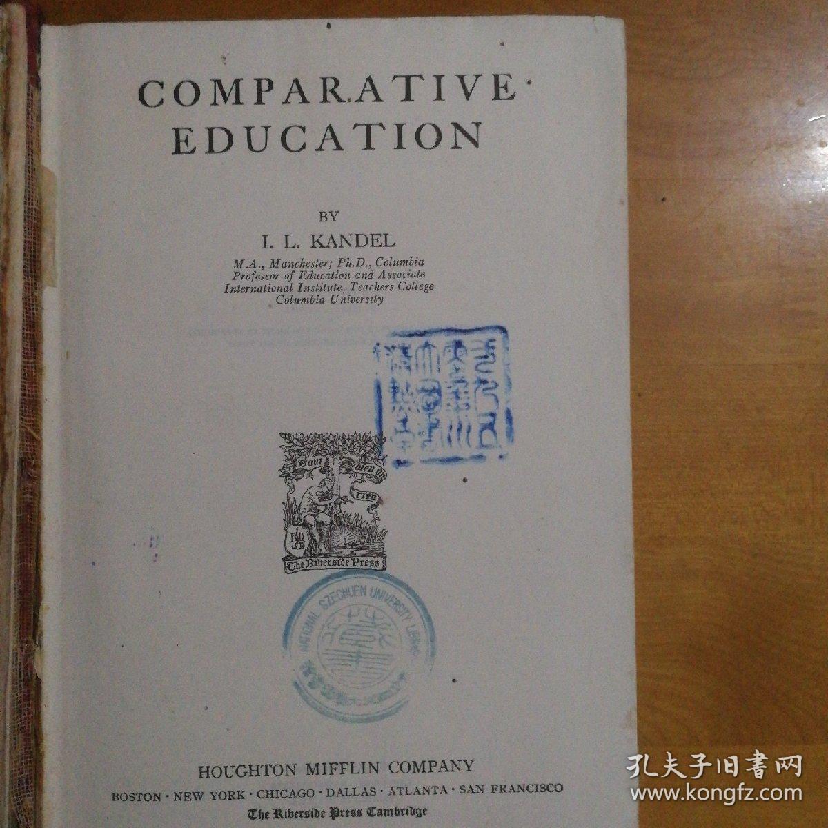 COMPAR ATIVE EDUCATION（馆藏书）