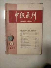 中级医刊1966年（第1——6册）合售