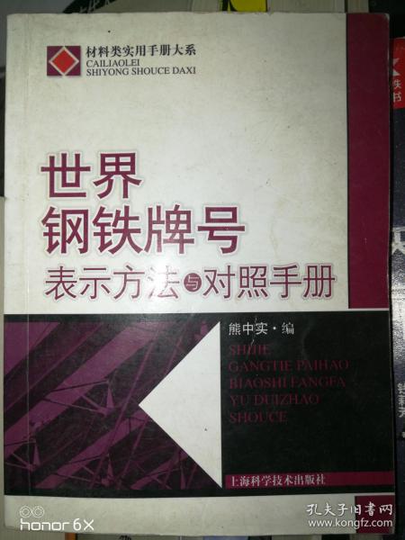 世界钢铁牌号表示方法与对照手册H