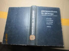 PERSPECTIVES IN BIOLOGY 精 7777