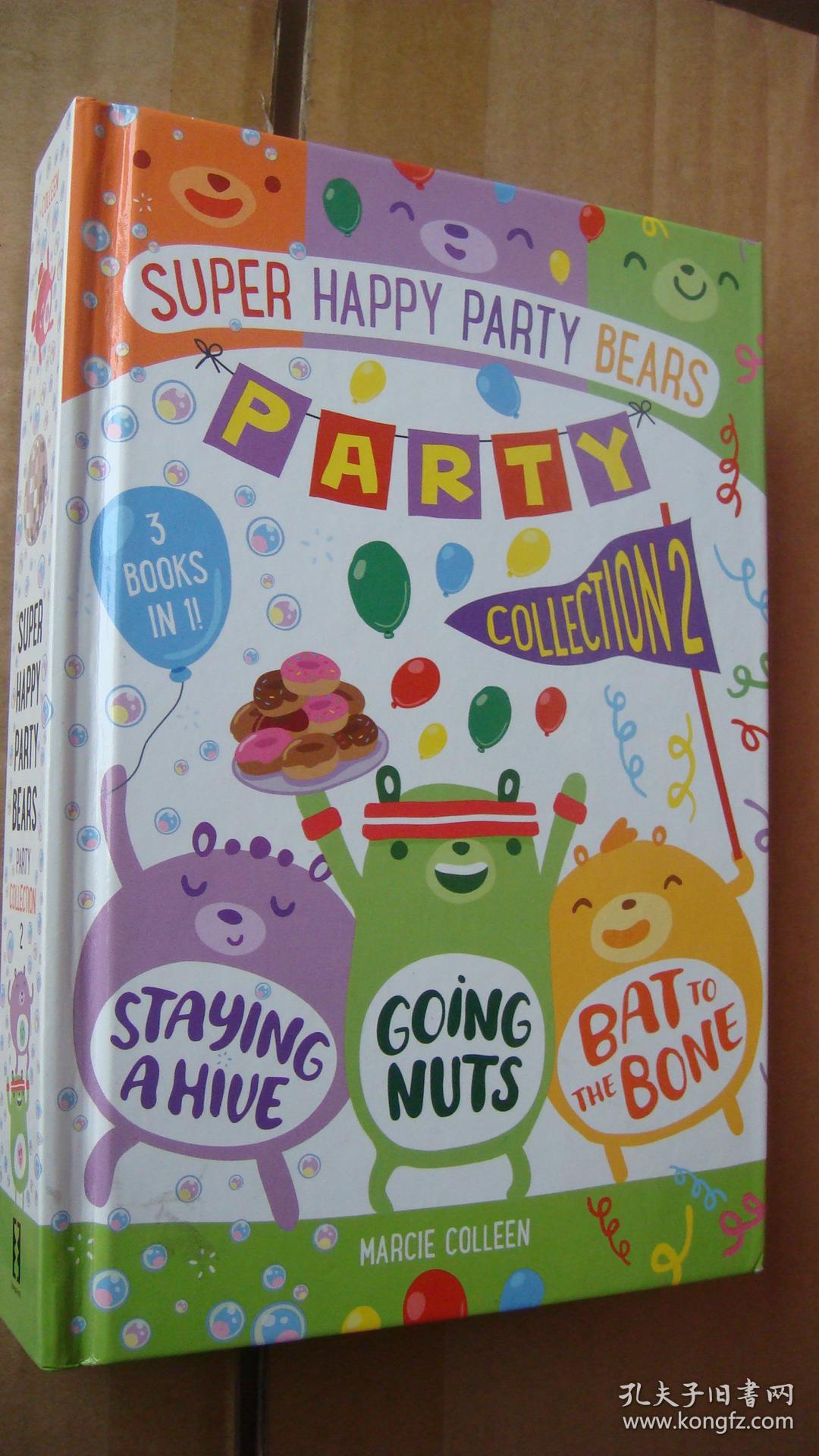Super Happy Party Bears: Party Collection (Collection 2)  精装大32开 彩色插图本 全铜版纸 较重