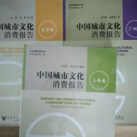 中国城市文化消费报告 长沙卷+广州卷+上海卷 三册合售