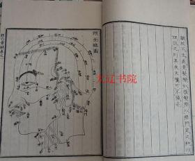 经穴汇解 （1974年校勘本     线装大32开     附函8卷4册全）