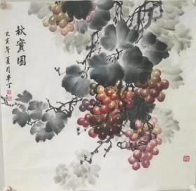 葡萄，赵半丁