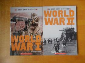 WORLD WAR I II  迈进历史的一步【世界大战 1、2  】书名以图为准 原版书 16开