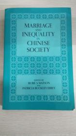 Marriage and Inequality in Chinese Society（英文原版，品相极佳）