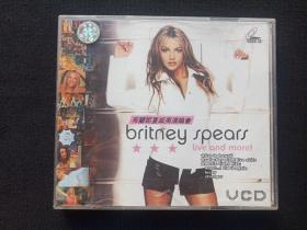 《布兰妮夏威夷演唱会britney spears live and more:爱的初告白》VCD3.0歌曲、专辑、光碟、光盘、歌碟、影碟、唱片1碟片1盒装2000年(布兰妮·斯皮尔斯、贵州东方音像出版社）