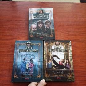 英文原版A Series Of Unfortunate Events（2、3、4）  精装