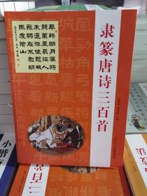 隶篆唐诗三百首 隶书篆书体毛笔书法对联集字帖杨再春田英章