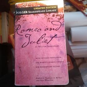 英文原版平装 Folger shakespeare library Romeo and Juliet by william shakespeare