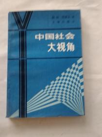 中国社会大视角  【 韩晓  建莹 签名】