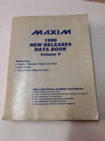 MAXIM 1996 NEW RELEASES DATA BOOK Volume V 【Maxim的1996年新发行数据书(第五卷)】