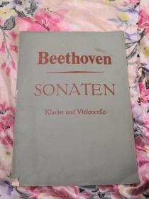 贝多芬大提琴奏鸣曲集（外文版）德文