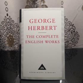 【现货】The Complete English Works George Herbert 乔治·赫伯特全集 everyman's library 人人文库 英文原版 布面封皮琐线装订 丝带标记 内页无酸纸可以保存几百年不泛黄