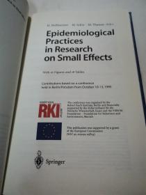 EpidemiologicalpracticesinresearchonsmallEffects