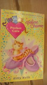 Pocket Cats: Feline Charm 英文原版 大32开 插图本 近全新