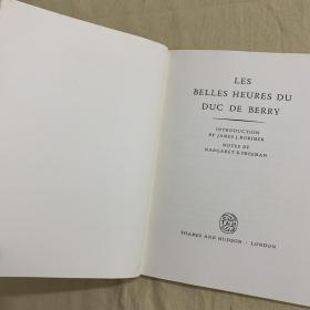 精美彩绘本：Les Belles Heures du Duc de Berry 《 贝里公爵的美好时光》 描金彩绘