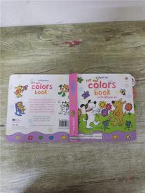 Usborne lift-out colors book with 25pieces【精装】