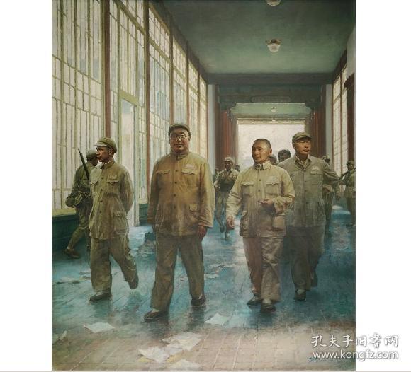 陈坚 煦园曙光 邓小平 油画 60x73.3