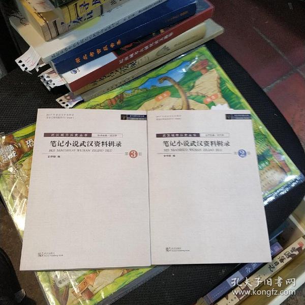 笔记小说武汉资料辑录（2，3册）共两本合售