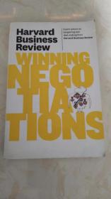 Harvard Business Review on Winning Negotiations  【英文原版，品相佳】