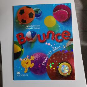 Bounce
Student's Book 3  Plus 1 CD-ROM