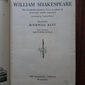 THE COMPLETE WORKERS OF WILLIAM SHAKESPEARE