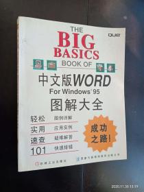 中文版WORD图解大全  机械工业出版社  九品