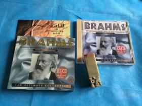 CD- BRAHMS- Violin Concerto,etc. （九十年代中唱引进版激光唱片。24K金碟版、终极收藏版）。详情请参考图片及描述所云