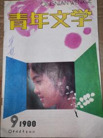 期刊《青年文学》1988年第9期 有凸凹、刘湛秋等作家作品