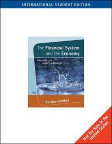 The Financial System and the Economy（原版现货）