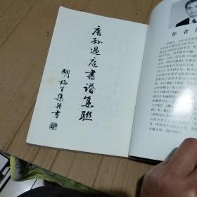 唐孙过庭书谱集联:草体碑帖集联 古今书法对照【品如图】