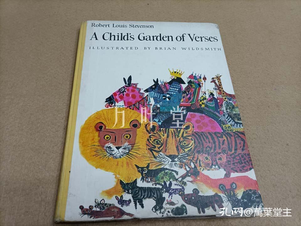 万叶堂 英文原版童书　a child's garden of verses