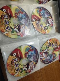 VCD:动画卡通片、犬夜叉（第一、二、四、五部）【国日语配音，4盒合售，共记65张光盘，品好】值得收藏